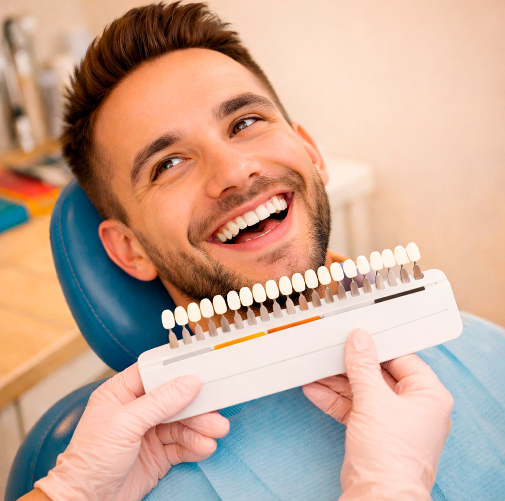 lente dental que combina com o seu sorriso