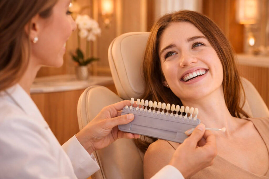 lente de contato dental anália franco